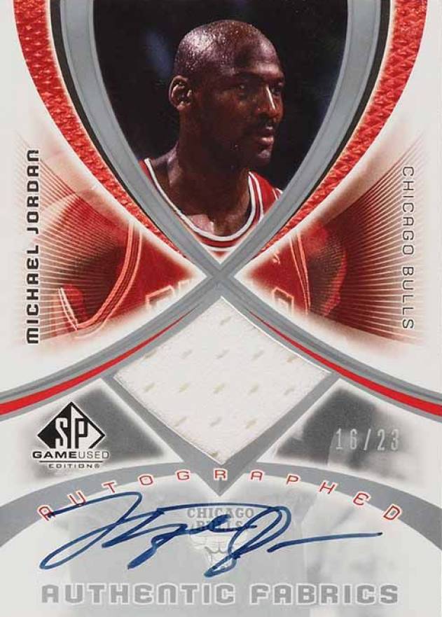 その他 NBA SP Authentic Fabrics Michael Jordan Auction Prices Realized Basketball Cards 2006 SP GAME USED