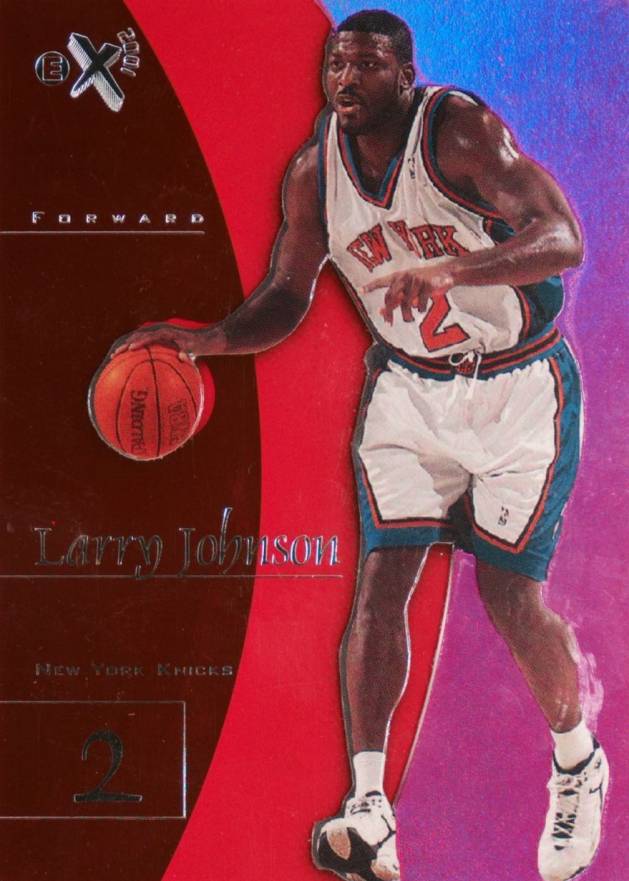 1997 Skybox E-X2001 Larry Johnson #48 Basketball Card