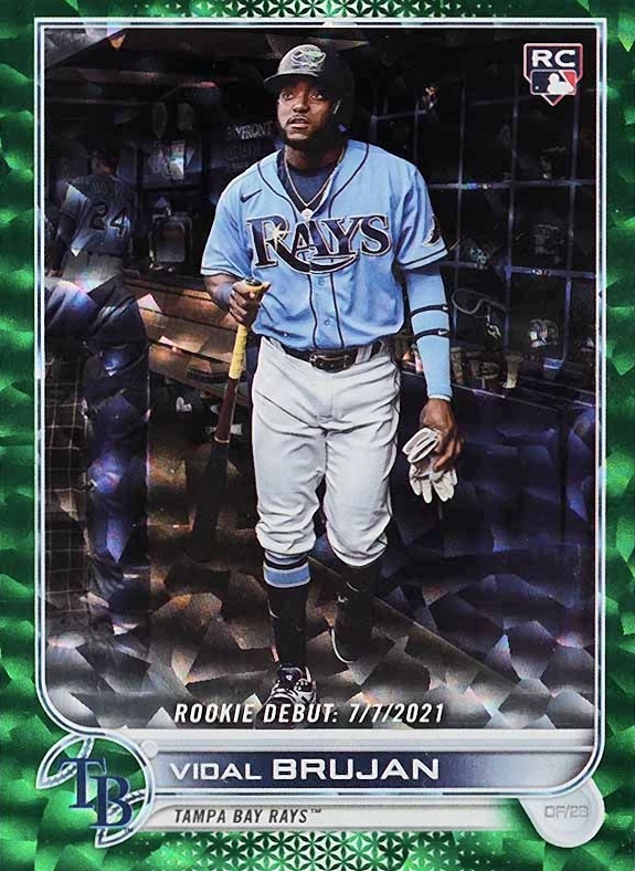 2022 Topps Update Vidal Brujan #US8 Baseball Card