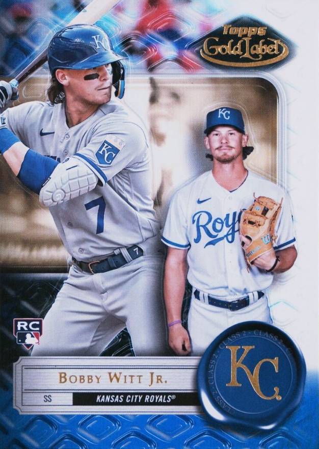 2022 Topps Gold Label Bobby Witt Jr. #49 Baseball Card