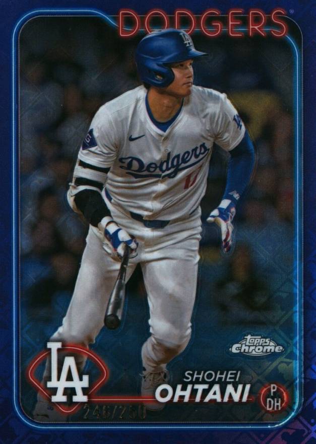2024 Topps Chrome Logofractor Edition Shohei Ohtani #1 Baseball Card