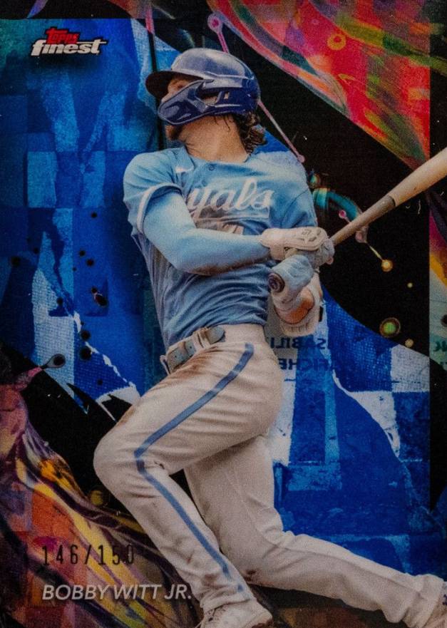 2024 Topps Finest Bobby Witt Jr. #176 Baseball Card