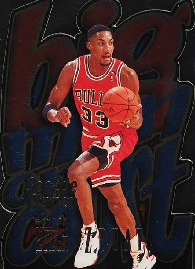 その他 1997-98 Skybox Z-Force Big Men on Court Michael Jordan 1997 SkyBox Z-Force #9BMOC Big Men on Court