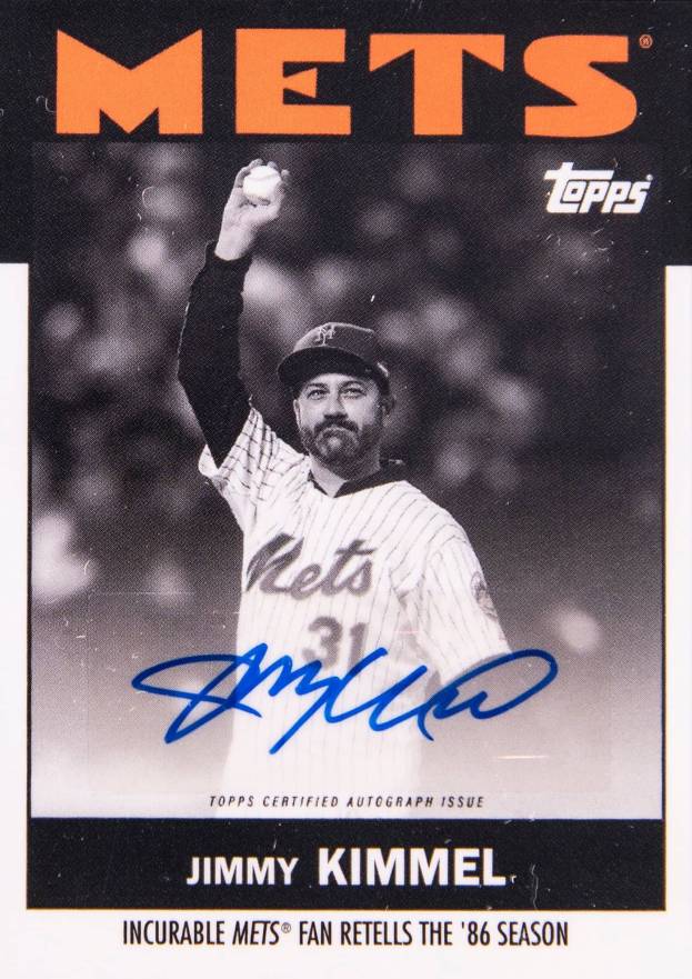 2021 Topps X ESPN 30 for 30 Once Upon A Time in Queens Collector's Edition Jimmy Kimmel #13-A Baseball Card