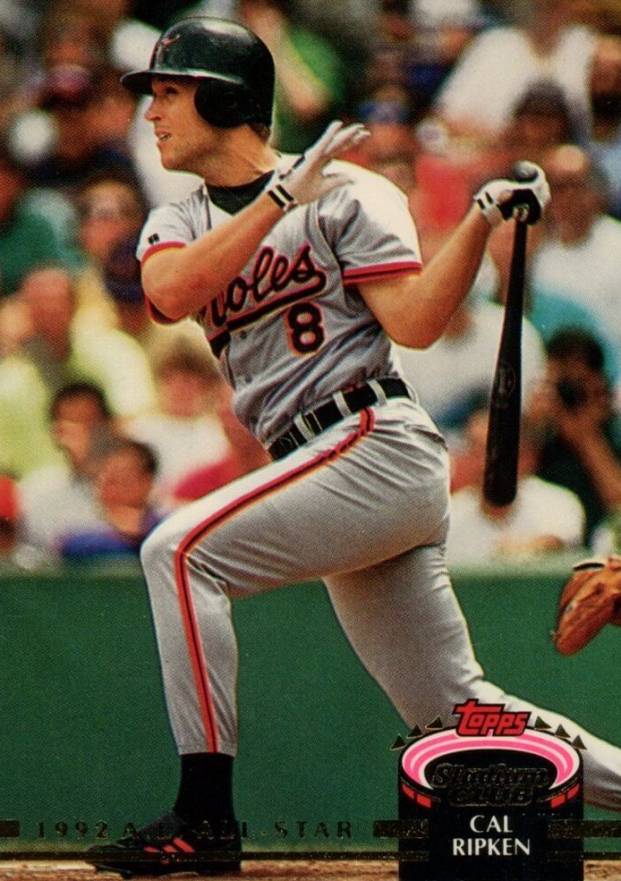 1993 Stadium Club Murphy Cal Ripken Jr. #141 Baseball Card