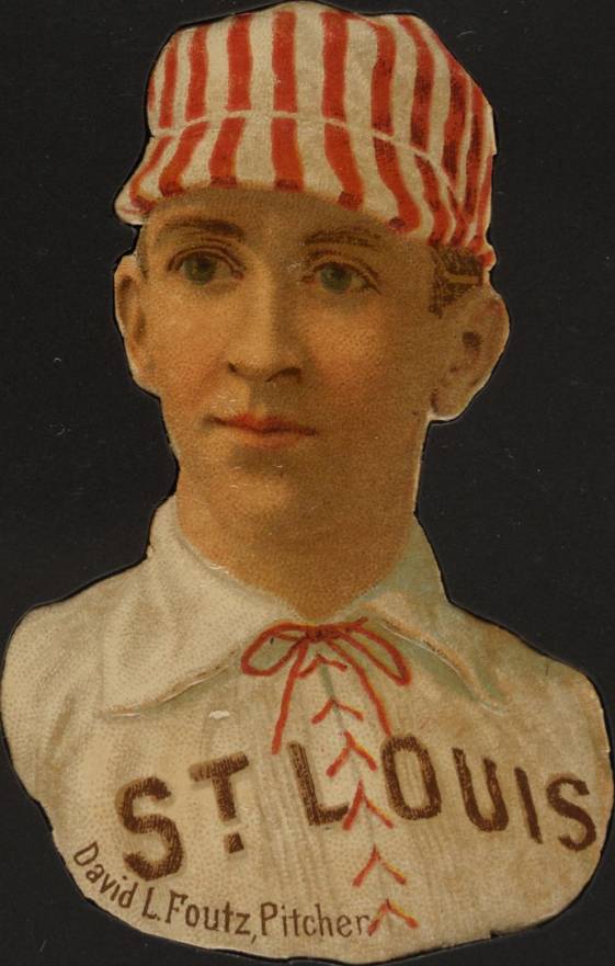 tobacco card price guide 1888 Scrapps Tobacco Dave Foutz # Baseball Card