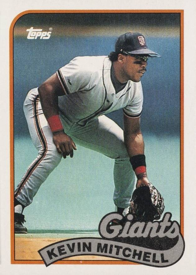 1989 Topps Kevin Mitchell #189 Baseball Card