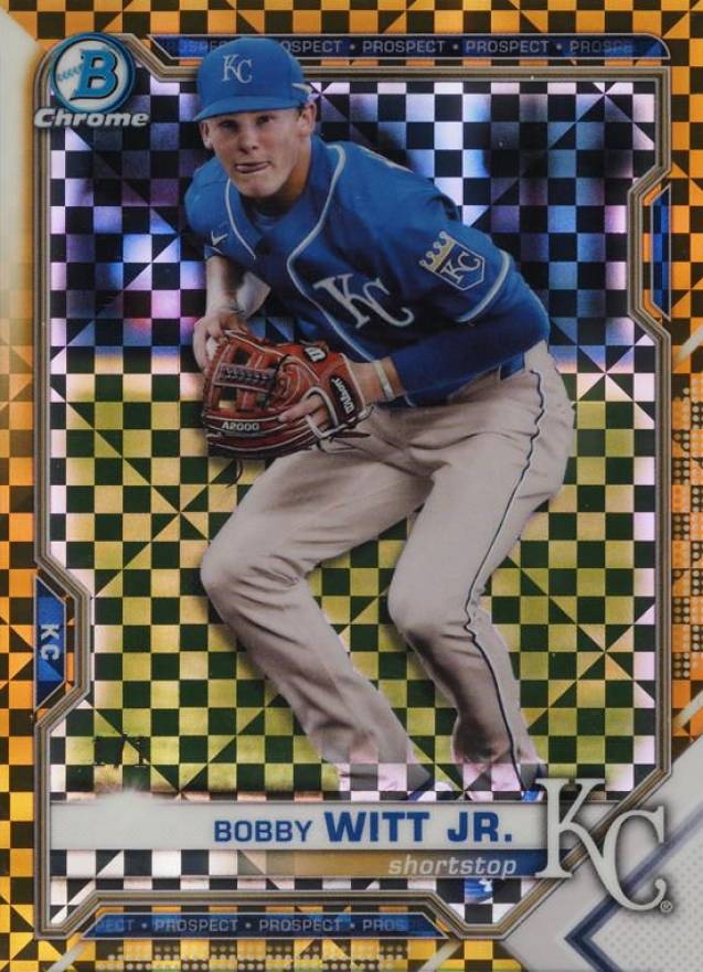 2021 Bowman Chrome X Prospects Bobby Witt Jr. #BCP193 Baseball Card