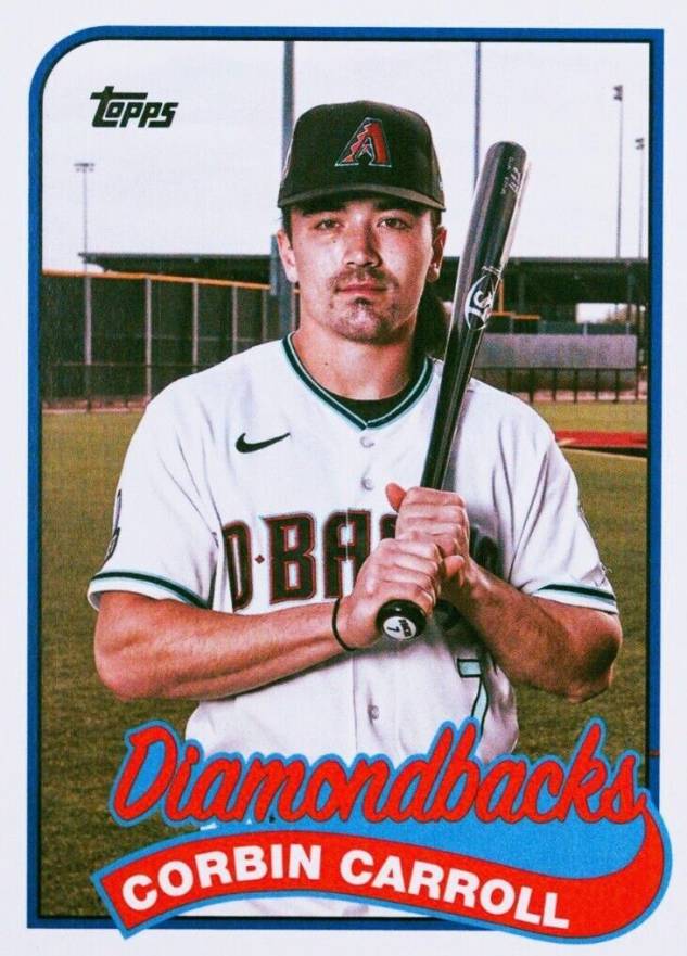 2023 Topps Archives 1989 Doubleheaders Corbin Carroll #89DH9 Baseball Card