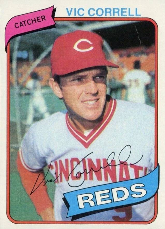 1980 Topps Vic Correll #419 Baseball Card