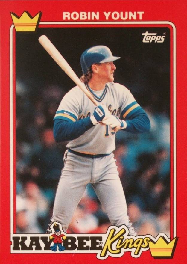 1990 Kaybee Kings Robin Yount #33 Baseball Card