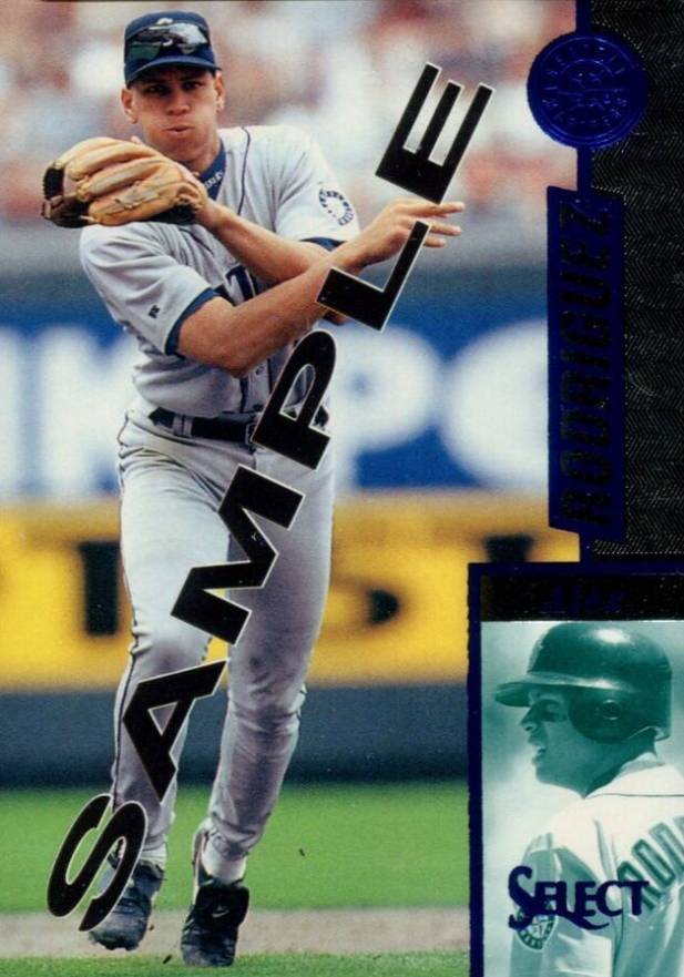 1997 Select Sample Alex Rodriguez #53 Baseball Card