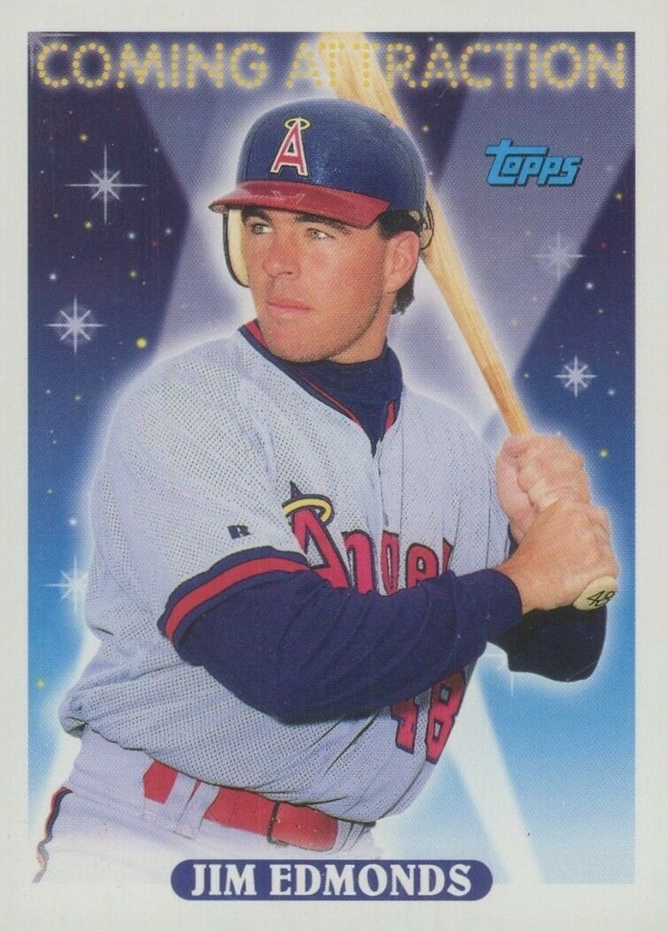 1993 Topps Jim Edmonds #799 Baseball Card