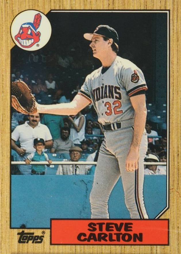 1987 Topps Traded Tiffany Steve Carlton #19T Baseball Card