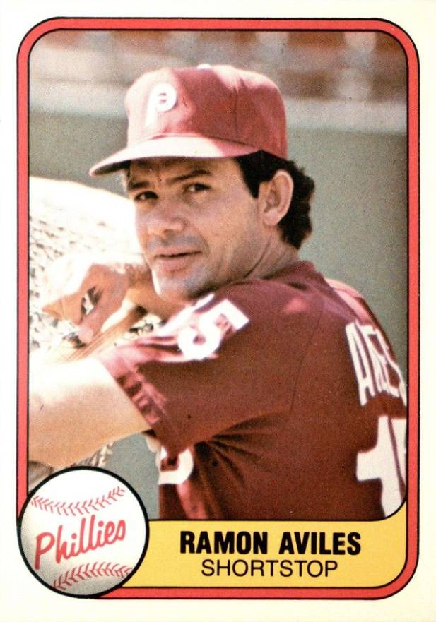 1981 Fleer Ramon Aviles #23 Baseball Card