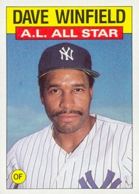 1986 Topps Dave Winfield #717 Baseball Card