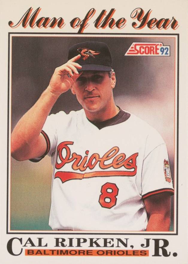 1992 Score Cal Ripken Jr. #794 Baseball Card