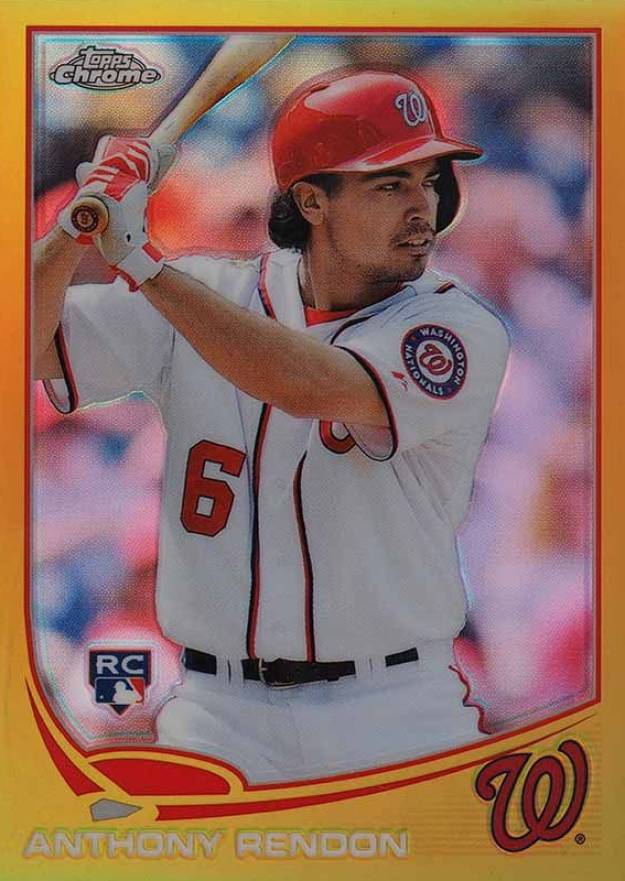 2013 Topps Chrome Update Anthony Rendon #MB-5 Baseball Card