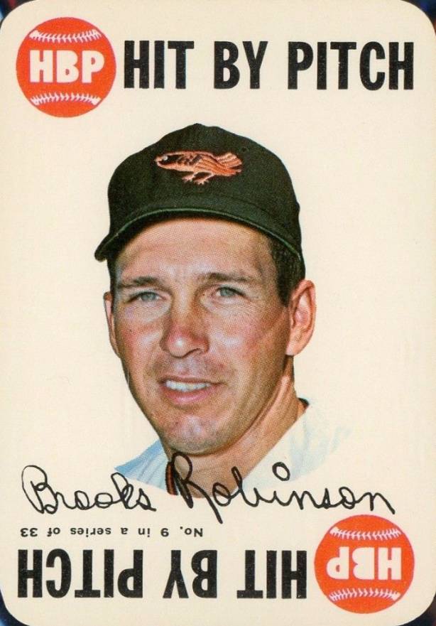 1968 Topps Game Brooks Robinson #9 Baseball Card