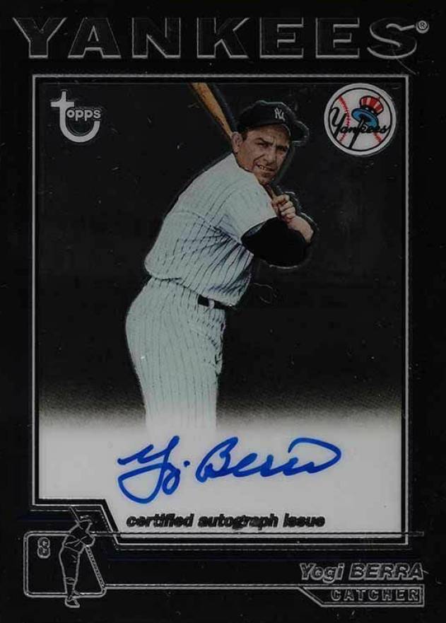 2004 Topps Retired Signature Signature Edition Autograph Yogi Berra #TA-YB Baseball Card