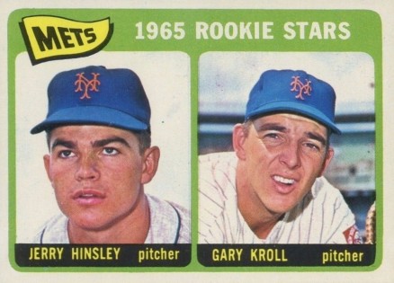 1965 Topps Jerry Hinsley #449 Baseball Card