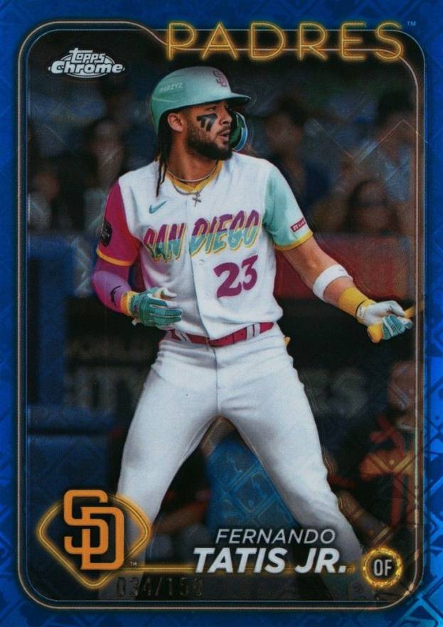 2024 Topps Chrome Logofractor Edition Fernando Tatis Jr. #263 Baseball Card