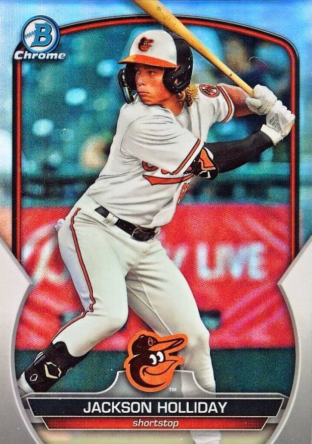 2023 Bowman Draft Jackson Holliday #BDC118 Baseball Card