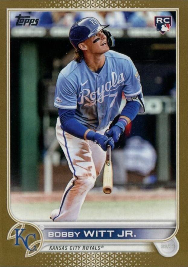 2022 Topps Update Bobby Witt Jr. #US100 Baseball Card