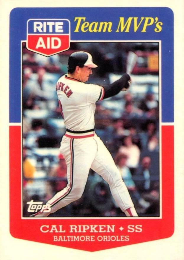 1988 Rite Aid Cal Ripken Jr. #13 Baseball Card