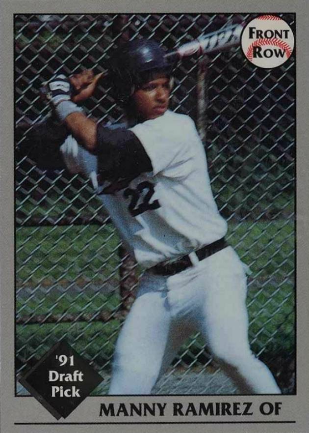 1991 Front Row Draft Picks Manny Ramirez #47 Baseball Card