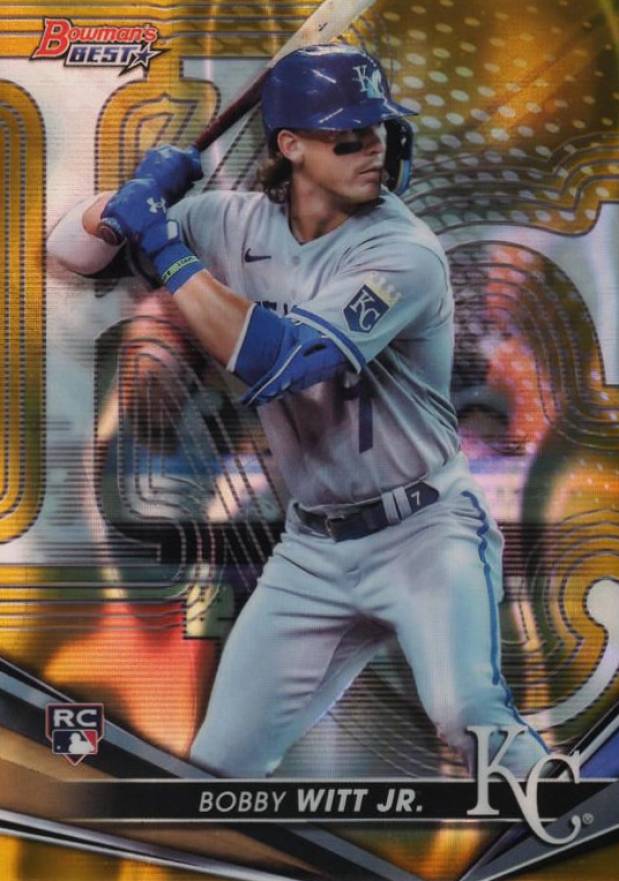 2022 Bowman's Best Bobby Witt Jr. #13 Baseball Card