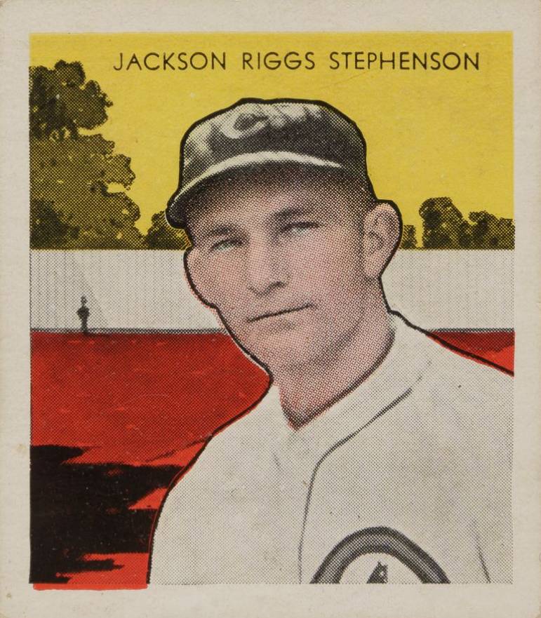 1933 Tattoo Orbit Riggs Stephenson # Baseball Card