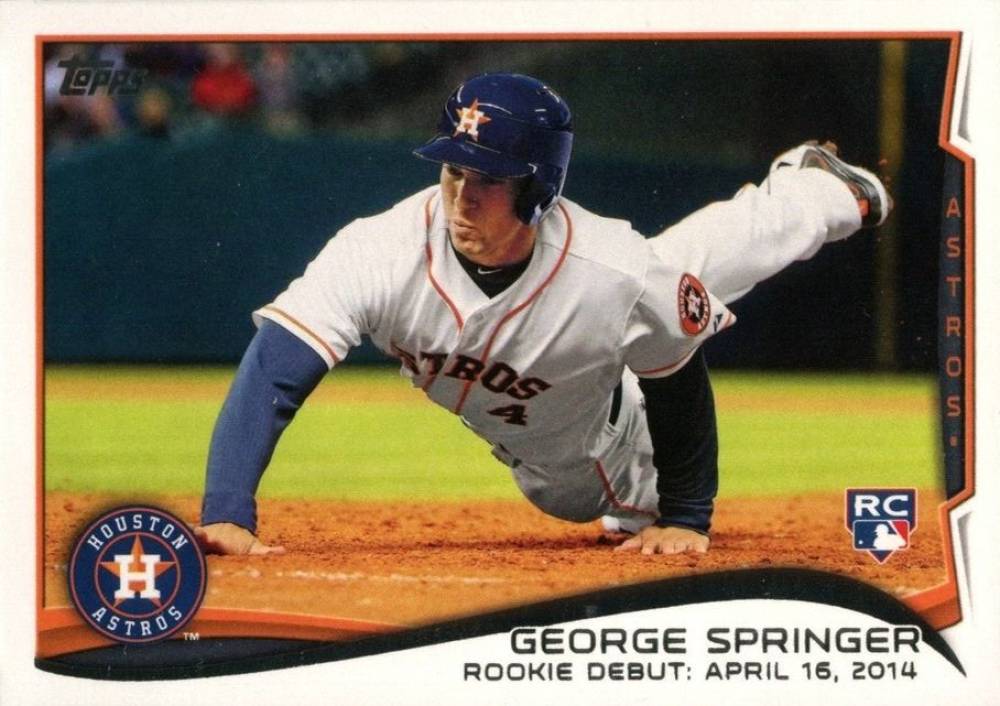2014 Topps Update George Springer #US210 Baseball Card