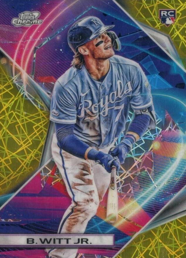 2022 Topps Cosmic Chrome Bobby Witt Jr. #162 Baseball Card