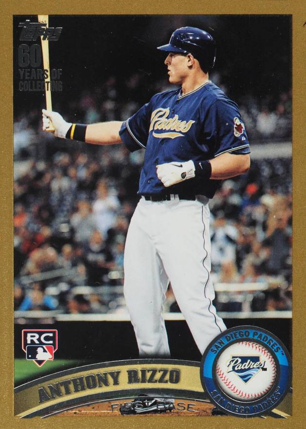 2011 Topps Update Anthony Rizzo #US55 Baseball Card