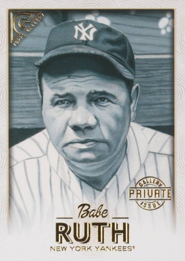 2018 Topps Gallery Babe Ruth #150 Baseball Card