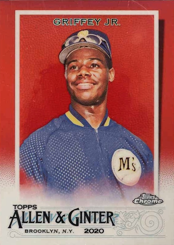 2020 Topps Allen & Ginter Chrome Ken Griffey Jr. #17 Baseball Card