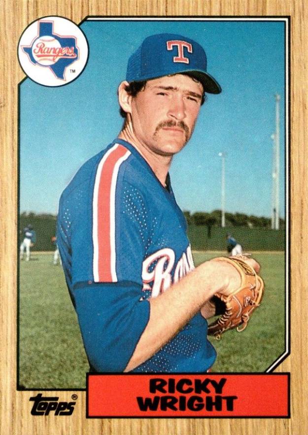 1987 Topps Tiffany Ricky Wright #202 Baseball Card