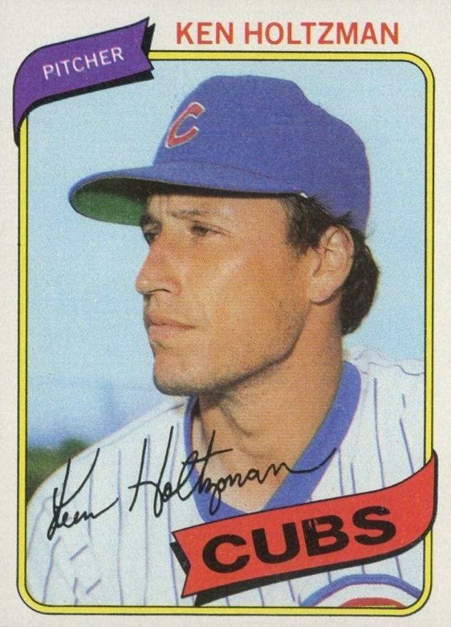 1980 Topps Ken Holtzman #298 Baseball Card