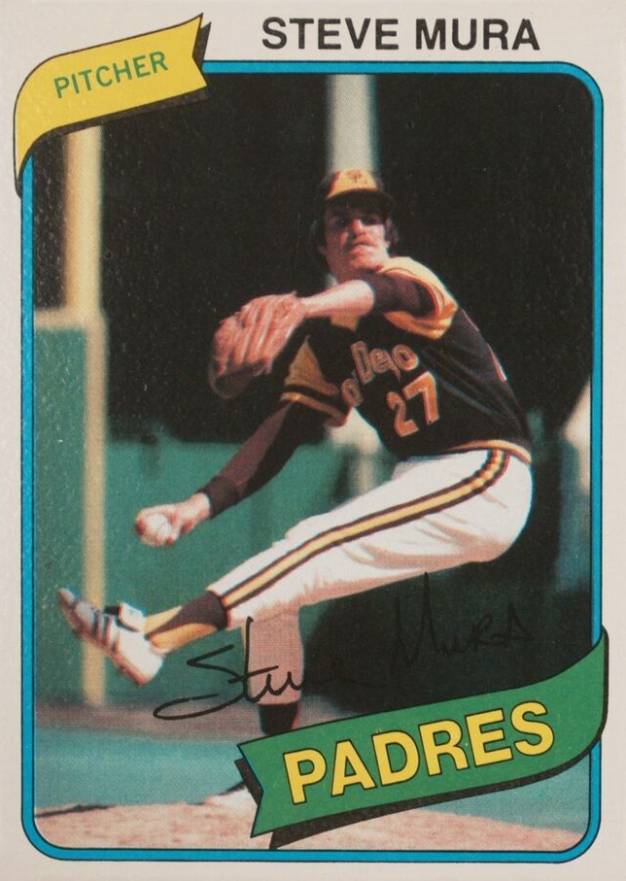 1980 Topps Steve Mura #491 Baseball Card