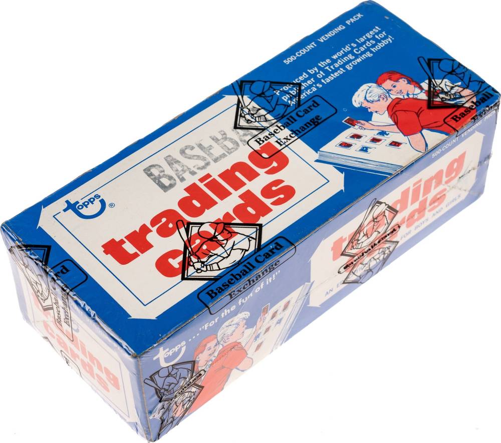 1977 Topps Vending Box #VB Baseball Card