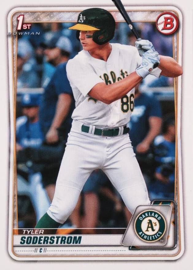 2020 Bowman Draft Tyler Soderstrom #BD119 Baseball Card