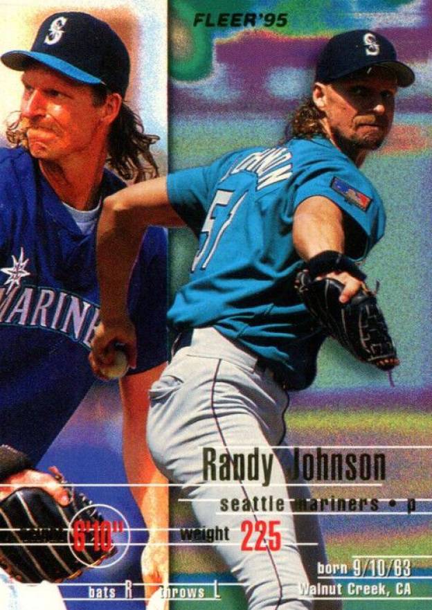 1995 Fleer Randy Johnson #271 Baseball Card