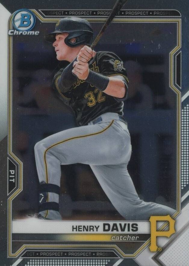 2021 Bowman Draft Henry Davis #BDC48 Baseball Card