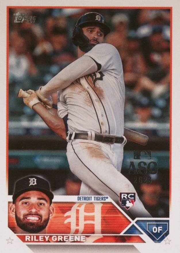 2023 Topps Complete Set Riley Greene #31 Baseball Card