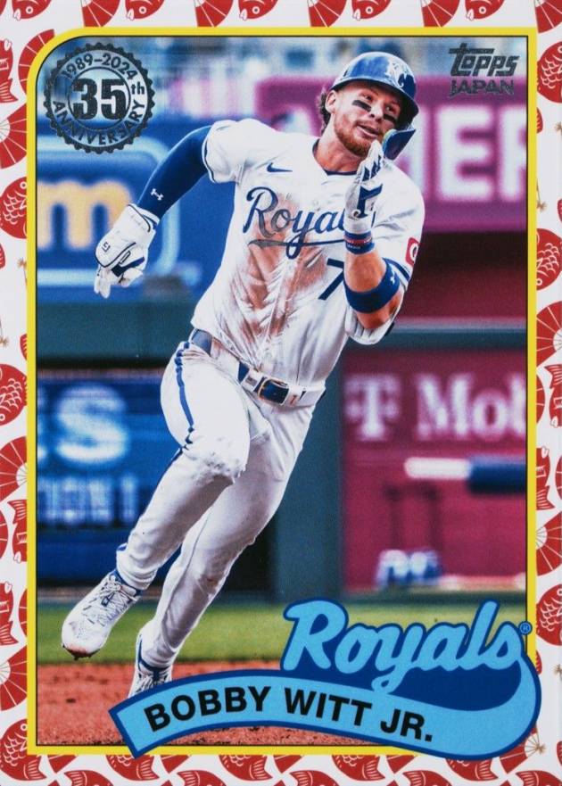 2024 Topps Baseball Japan Edition 1989 Topps Bobby Witt Jr. #89J18 Baseball Card