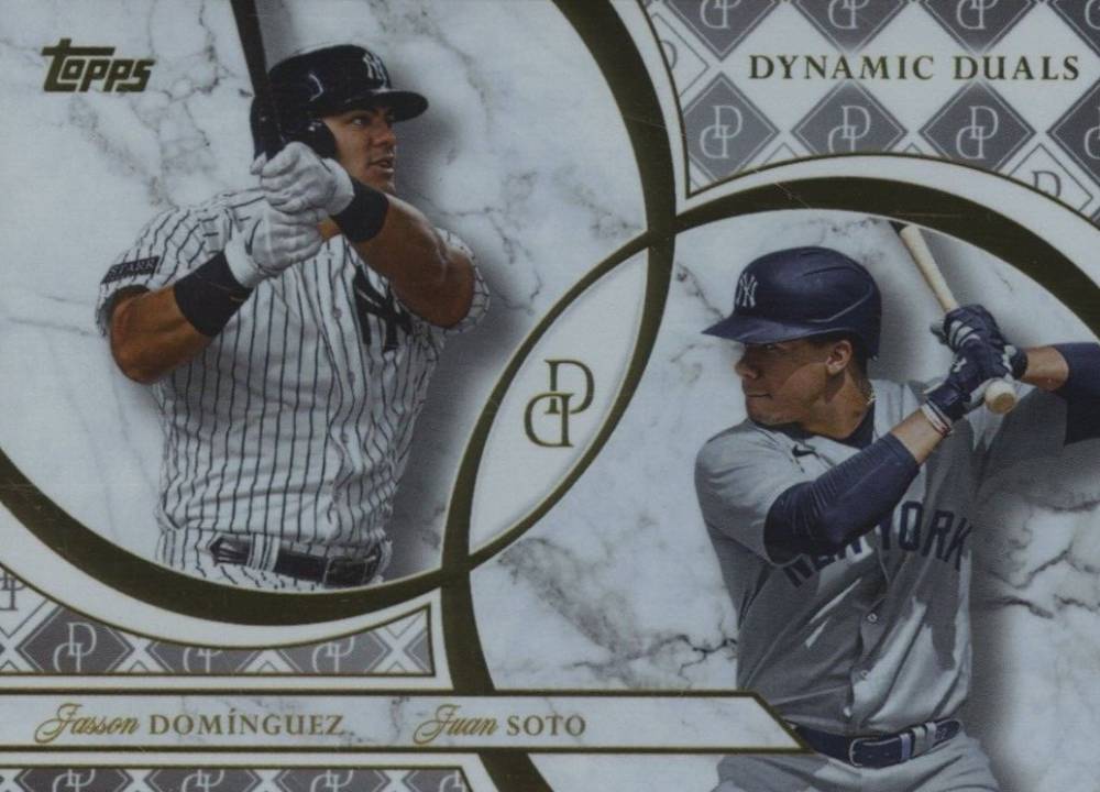 2024 Topps Dynamic Duals Jasson Dominguez #2 Baseball Card