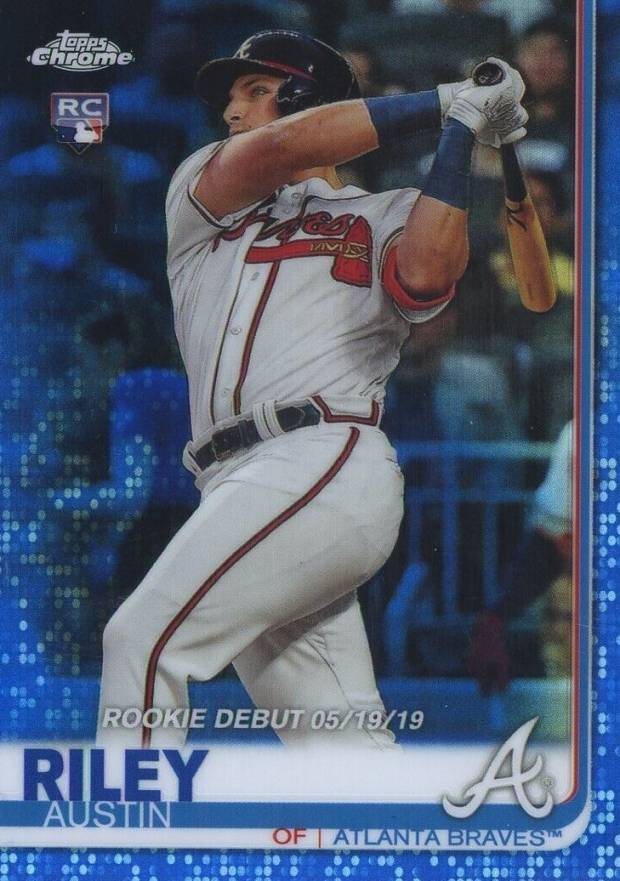 2019 Topps Chrome Update  Austin Riley #61 Baseball Card