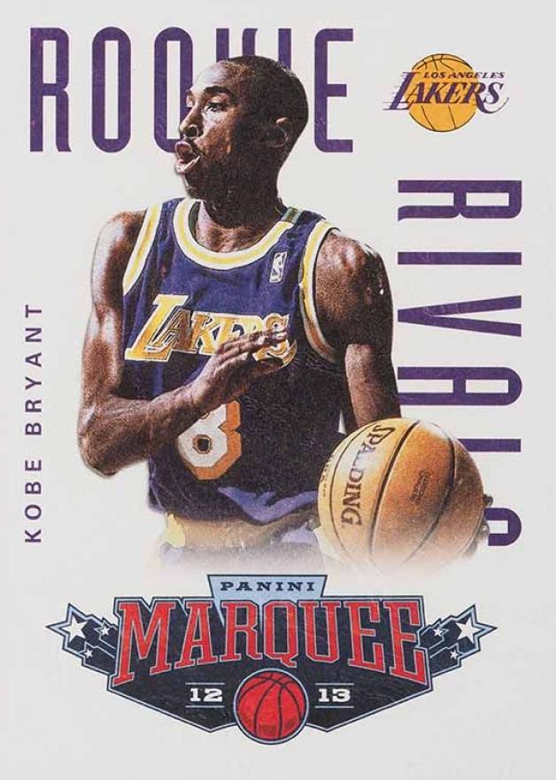 2012 Panini Marquee Rookie Rivals Kobe Bryant #5 Basketball Card