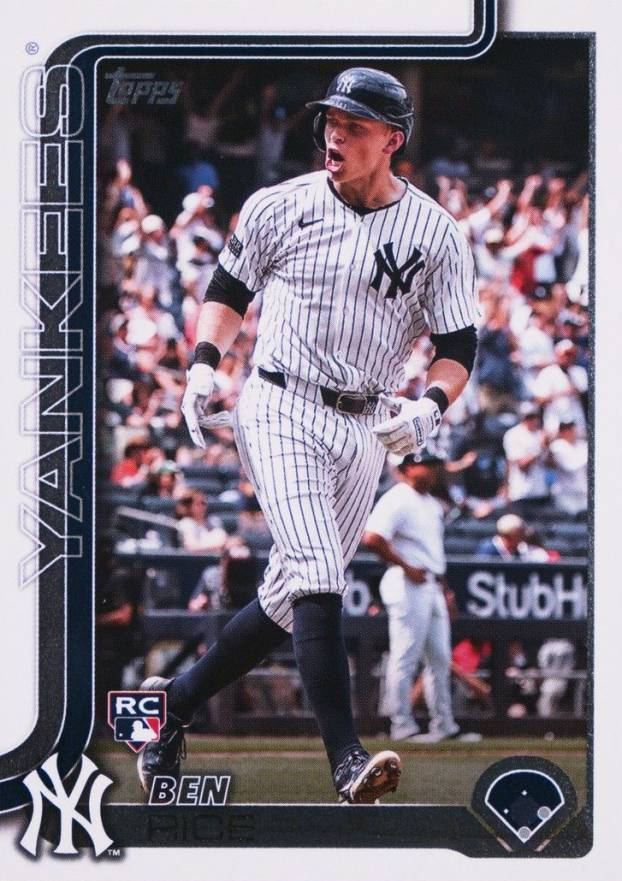 2025 Topps Ben Rice #337 Baseball Card